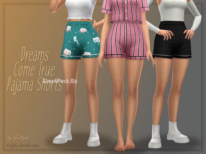 Шорты "Dreams Come True Pajama Shorts"