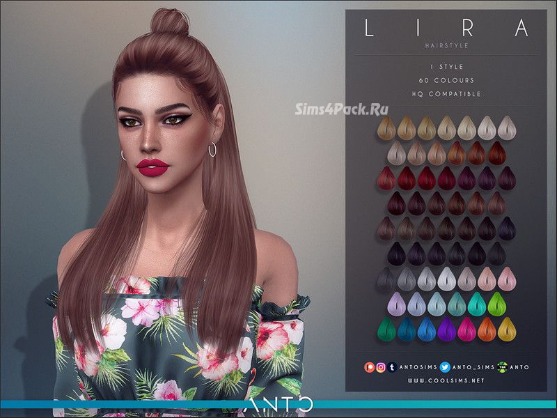 Женская прическа "Lira"