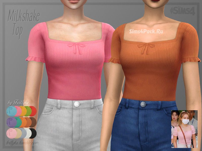 Футболка "Milkshake Top"