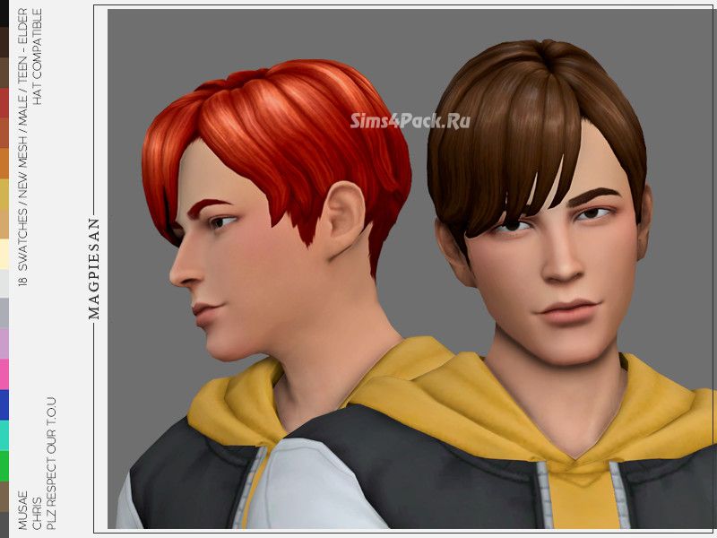 Мужская прическа "Chris Hair"
