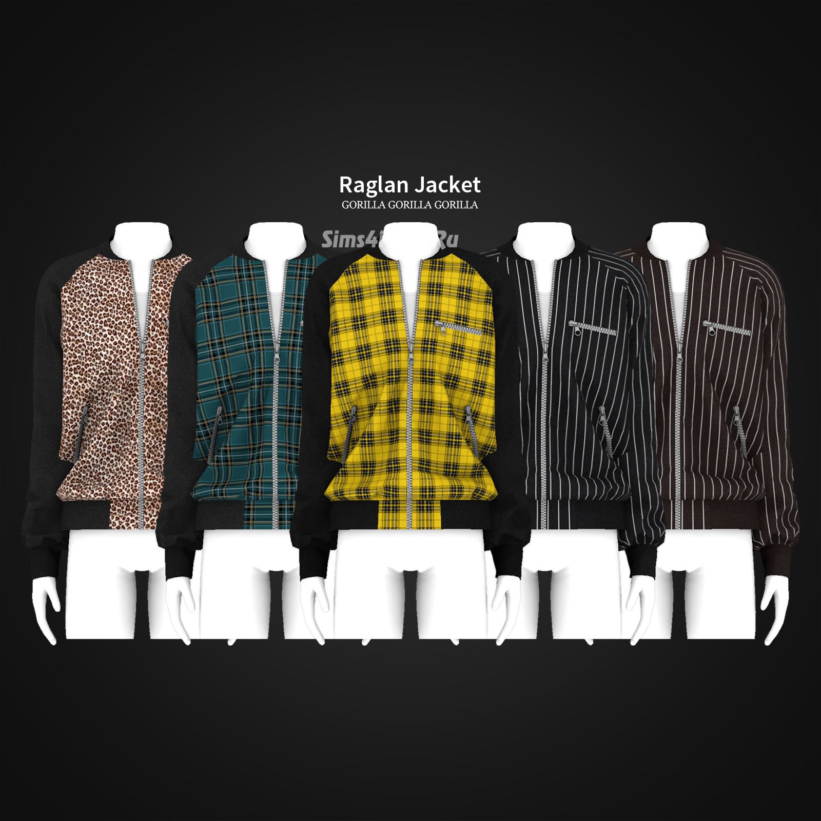 Бомбер "Raglan Jacket"
