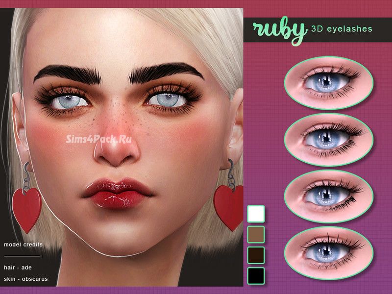 Ресницы "Ruby"