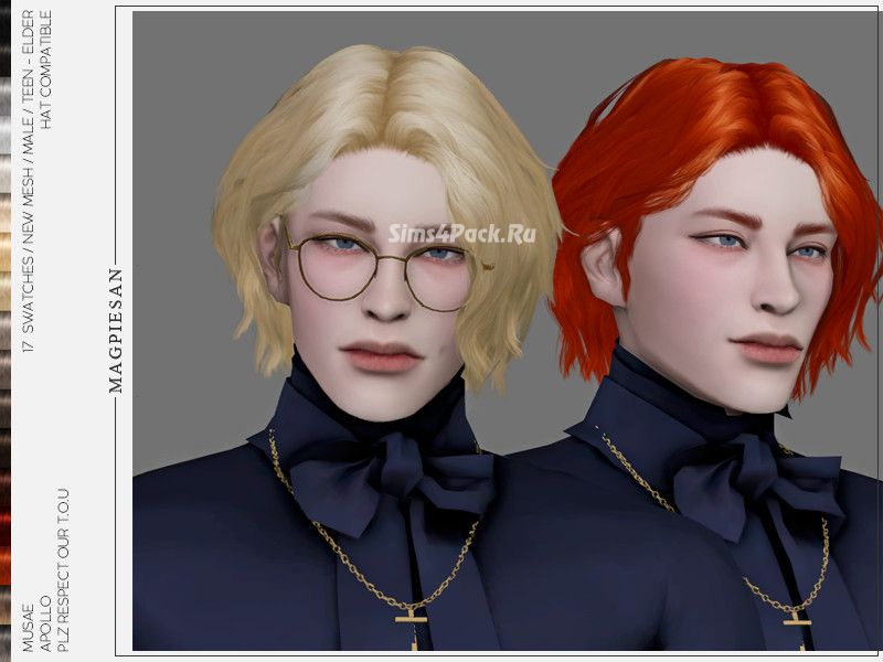 Мужская прическа "Apollo Hair"