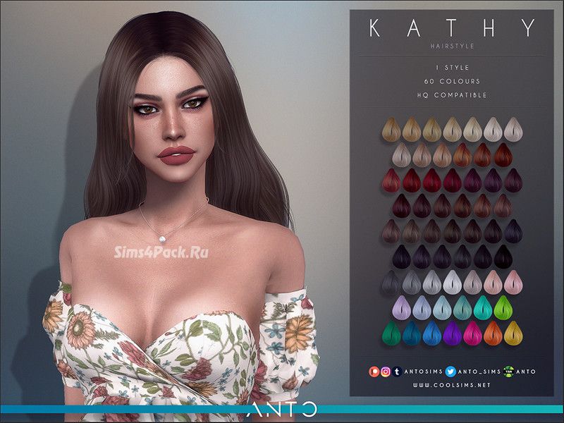 Женская прическа "Kathy"