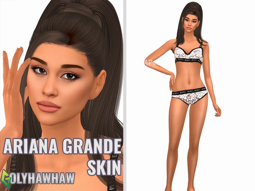 Женский скинтон "Ariana Grande Skin"
