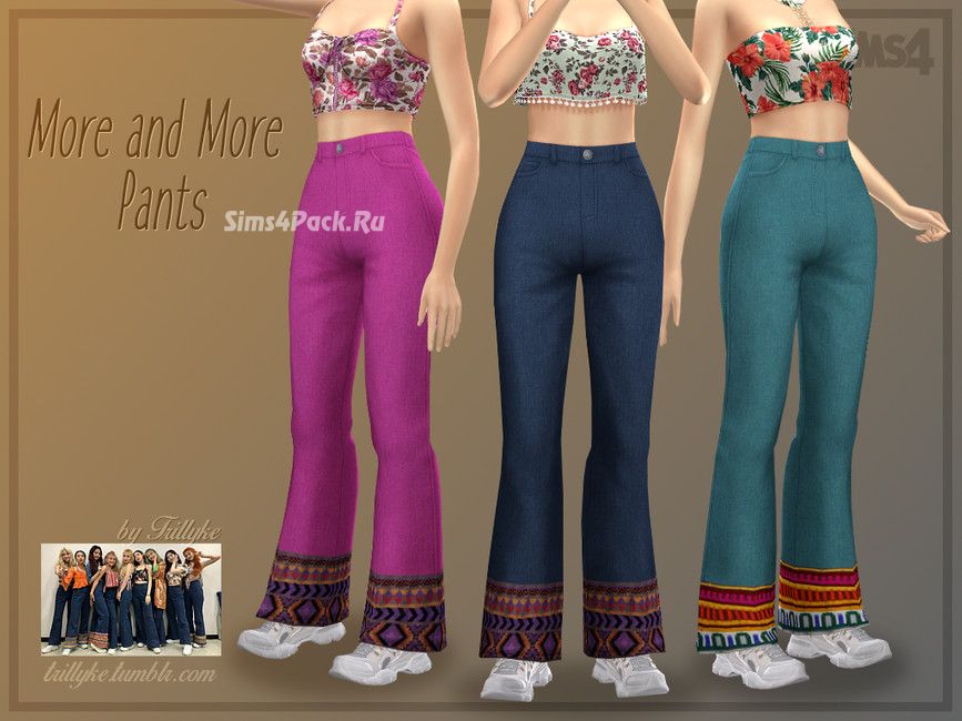 Джинсы "More and More Pants"
