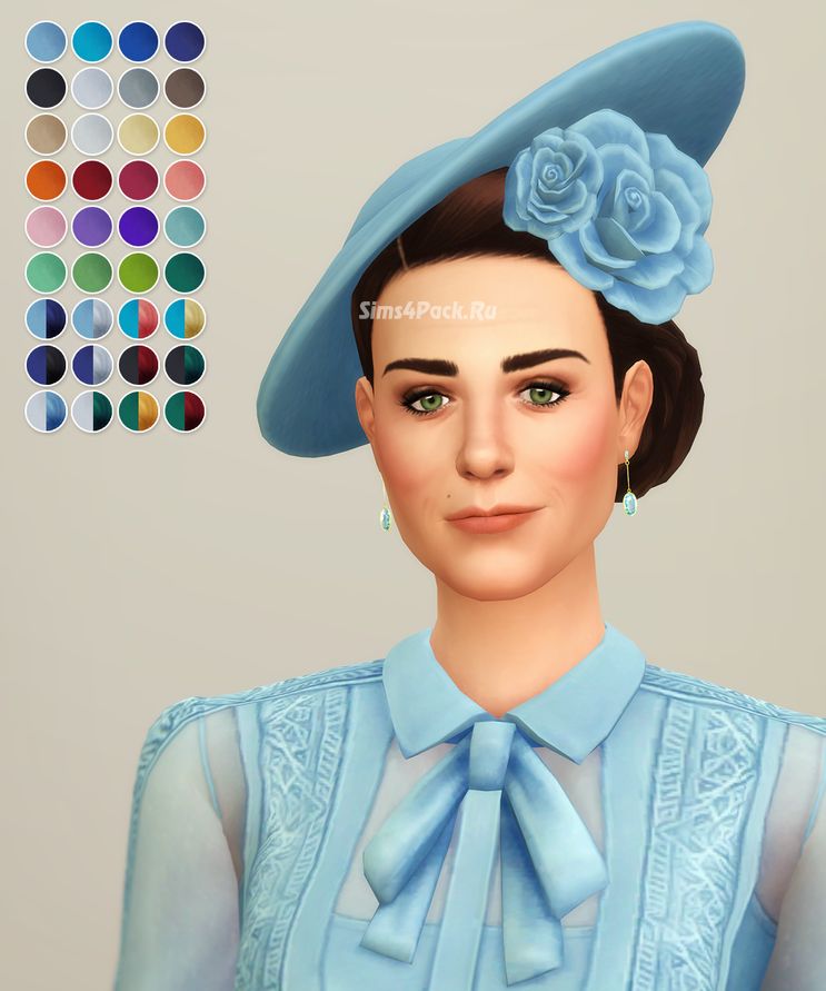 Шляпка "Duchess of Blue"
