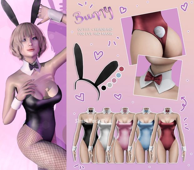 Костюм зайчика "Bunny Outfit and Headband"