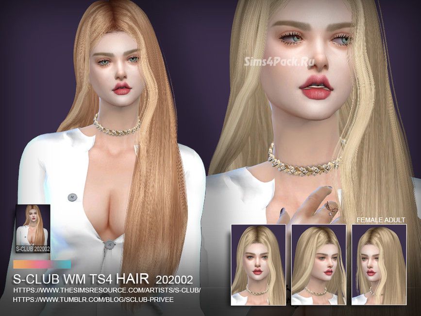Женская прическа "Hair 202002"