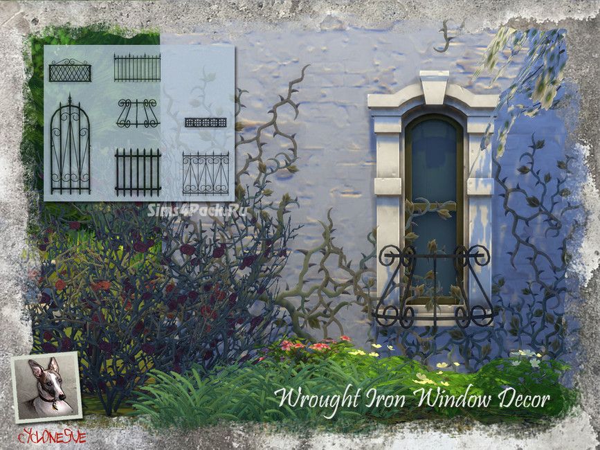 Решетки на окна "Wrought Iron Window Decor"