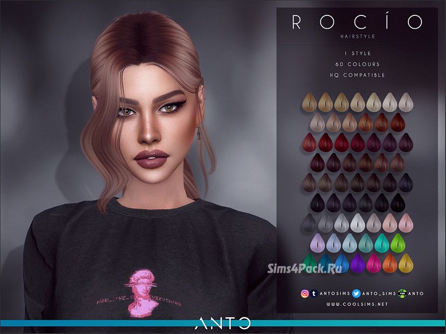 Женская прическа "Rocio"