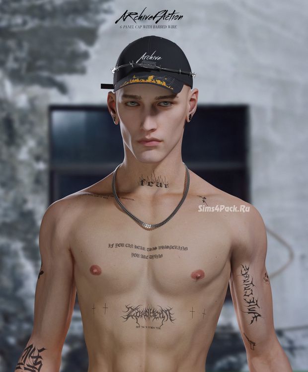 Бейсболка "Archivefaction Cap With Barbed Wire"