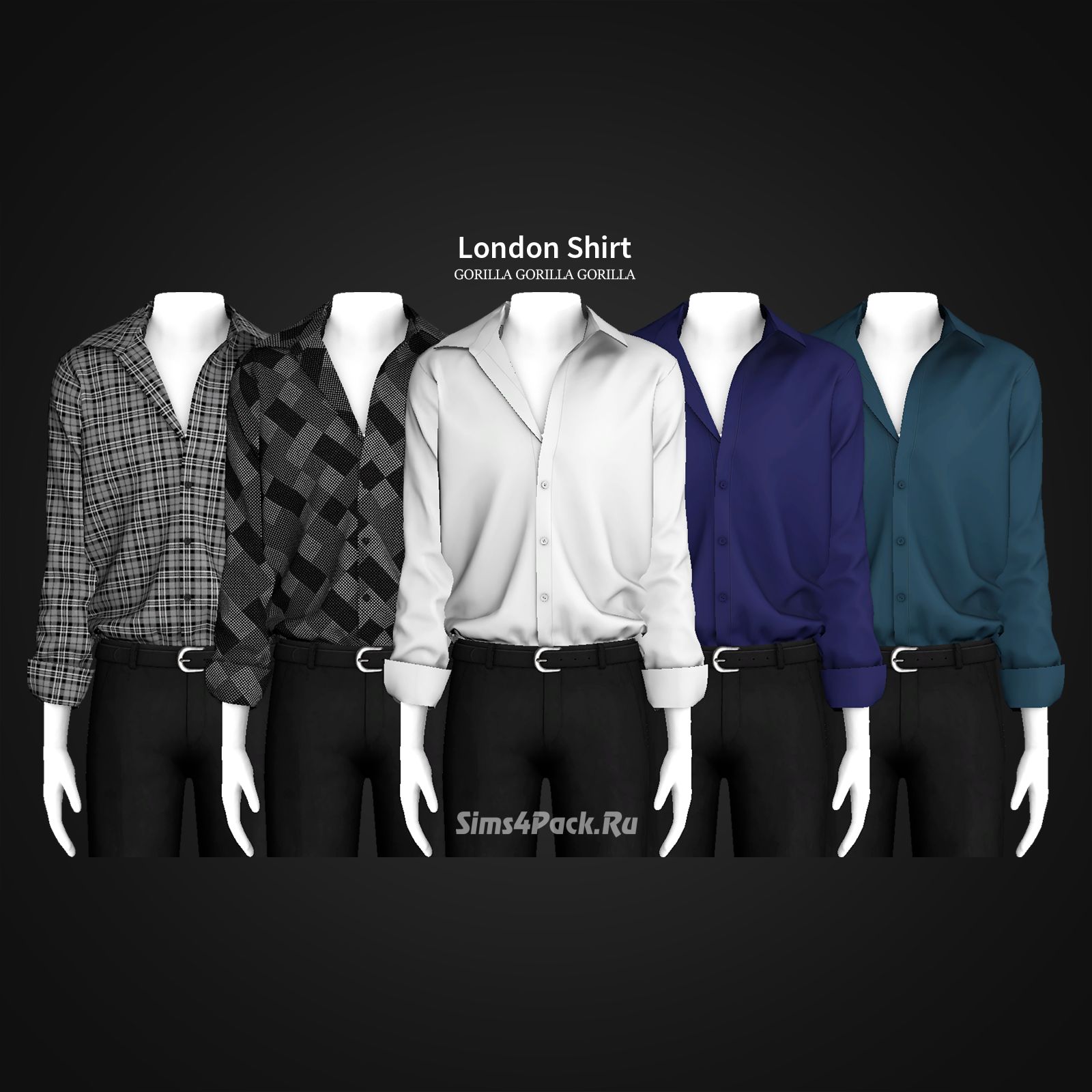 Мужская рубашка "London Shirt"