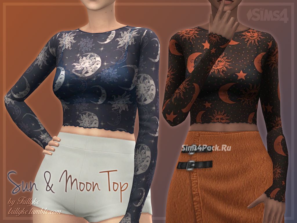 Топ "SUN & MOON TOP"