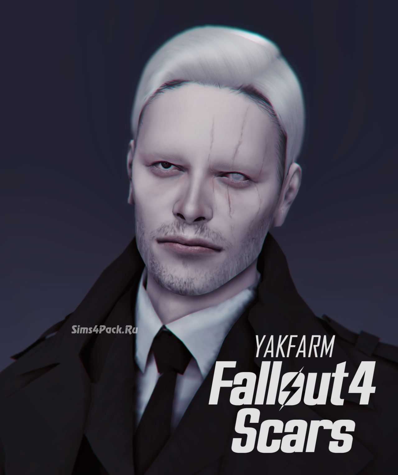 Набор шрамов "Fallout Face Scars"
