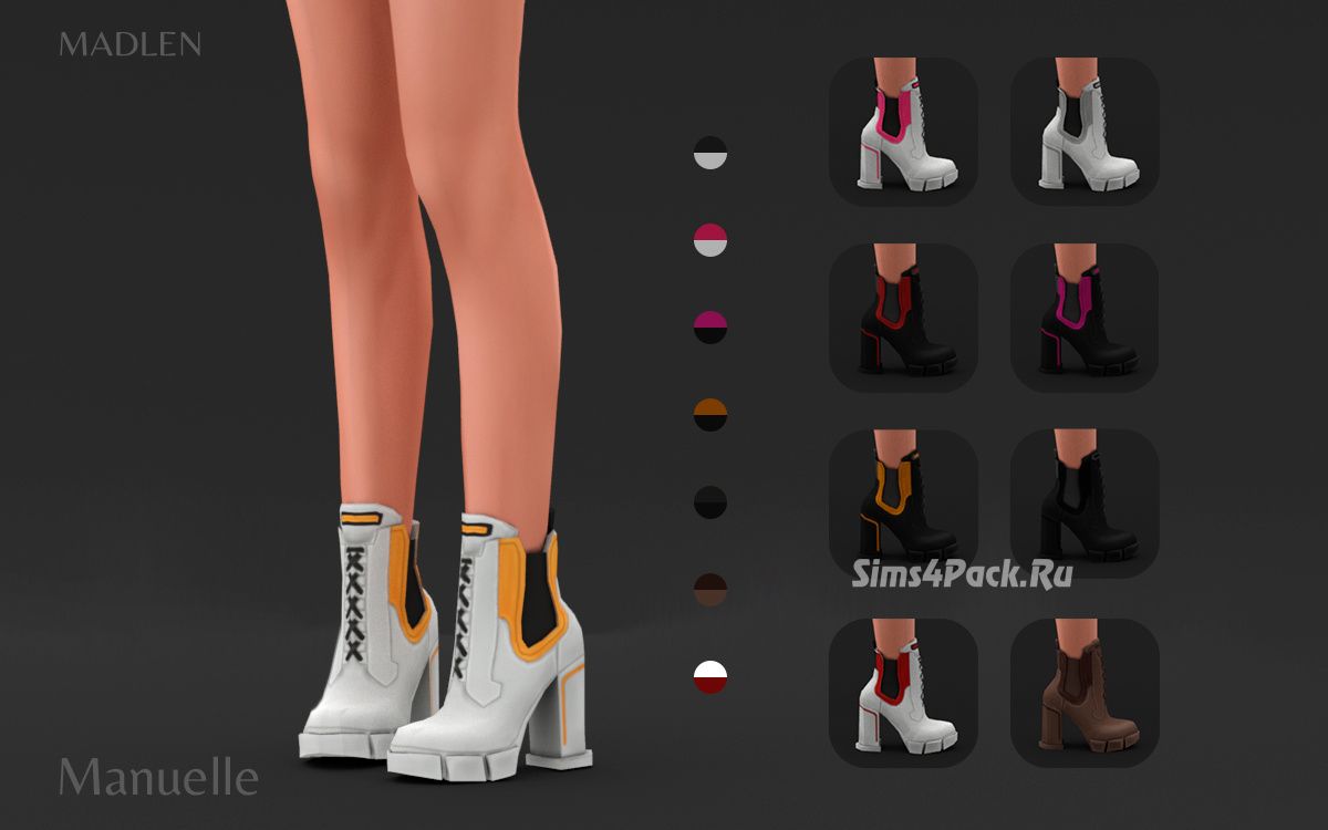 Ботильоны "Manuelle Boots"