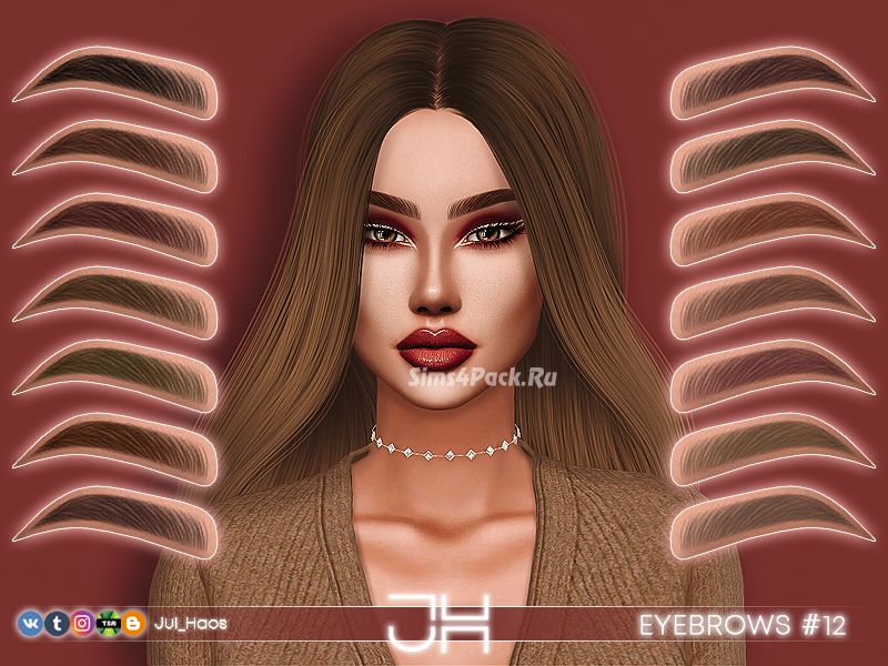 Брови "EYEBROWS #12"