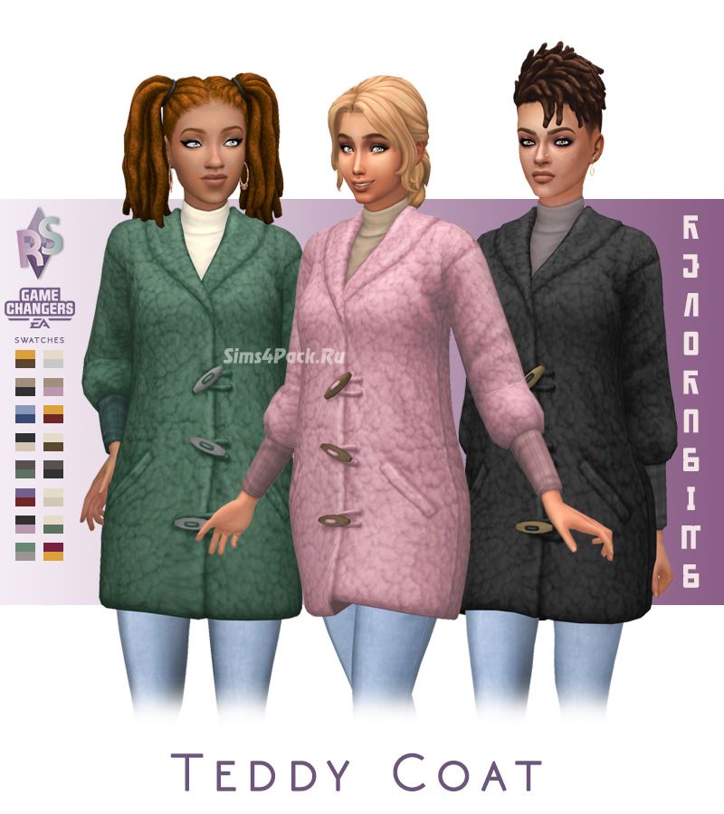 Пальто и свитер "Teddy Coat"