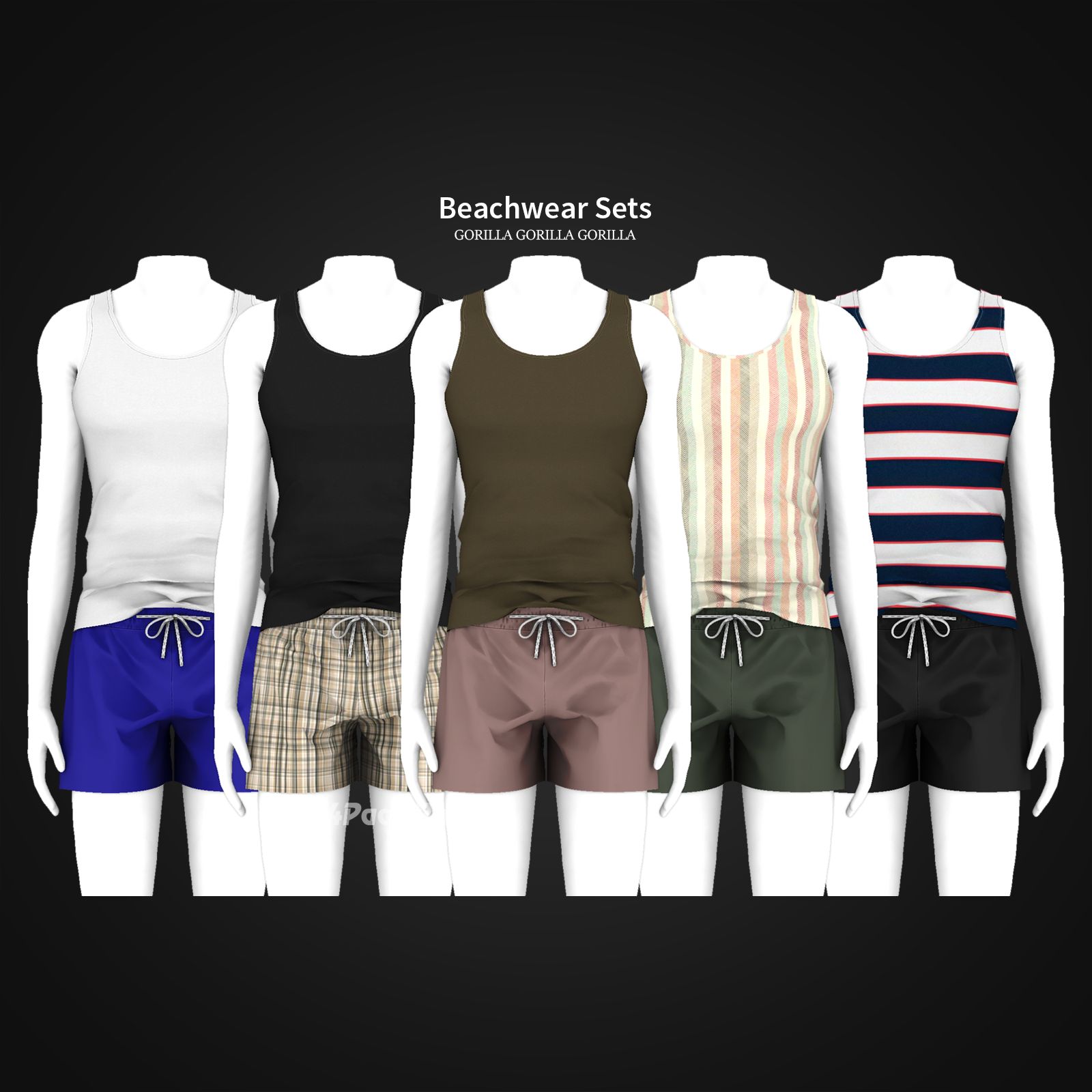 Майка и шорты "Beachwear Sets"