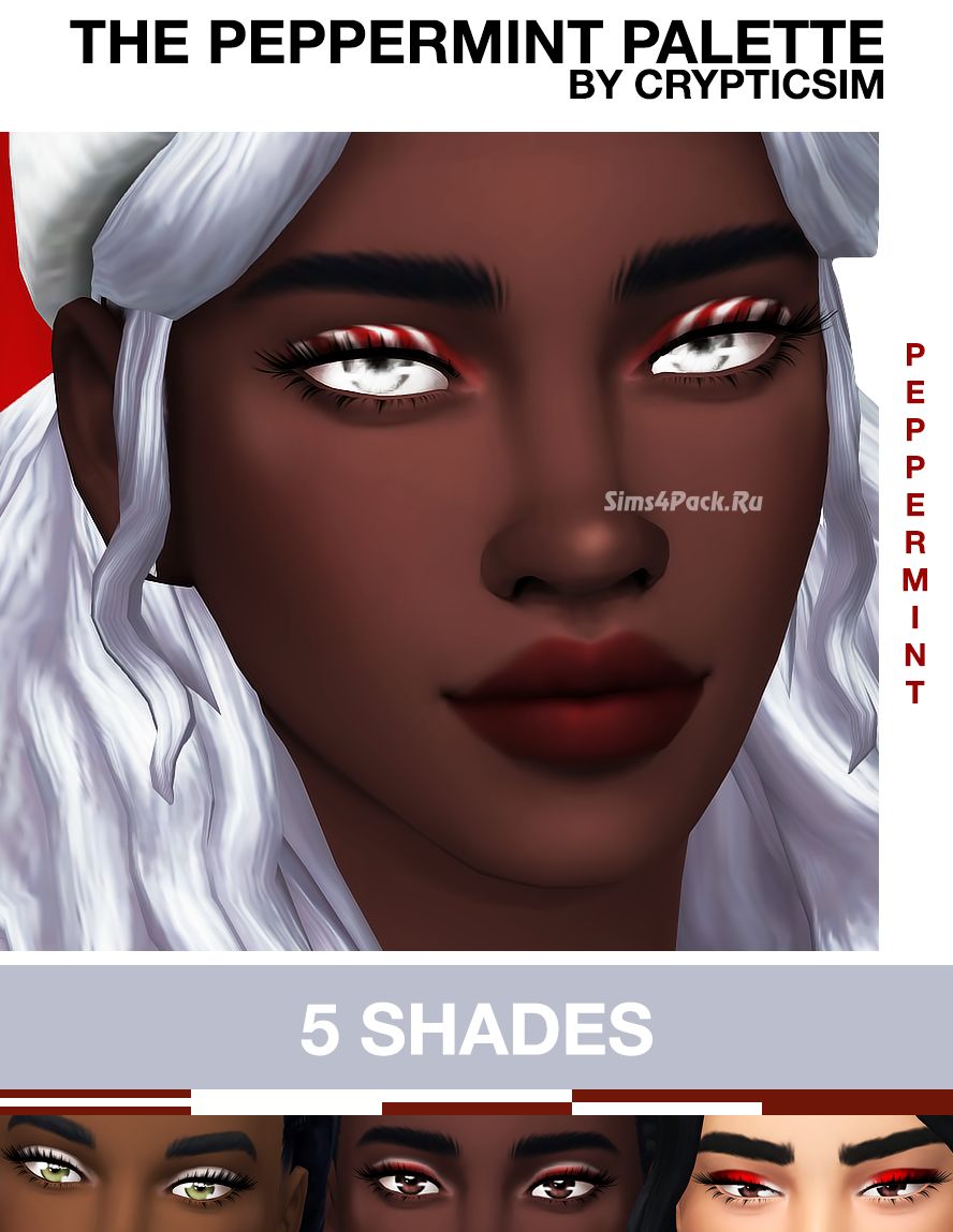 Макияж глаз "THE PEPPERMINT PALETTE"