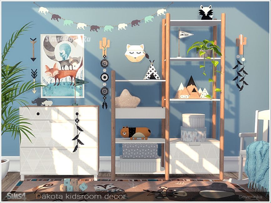 Набор декора для детской комнаты "Dakota kidsroom decor"