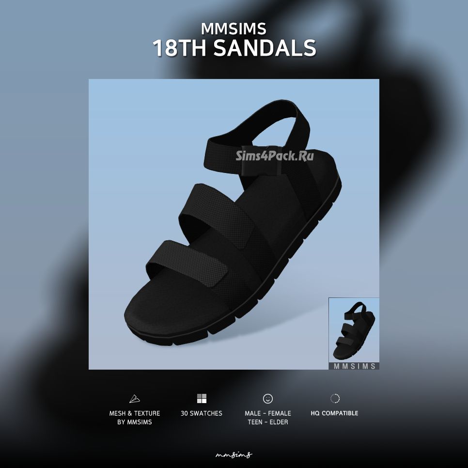 Сандалии "18th Sandals"