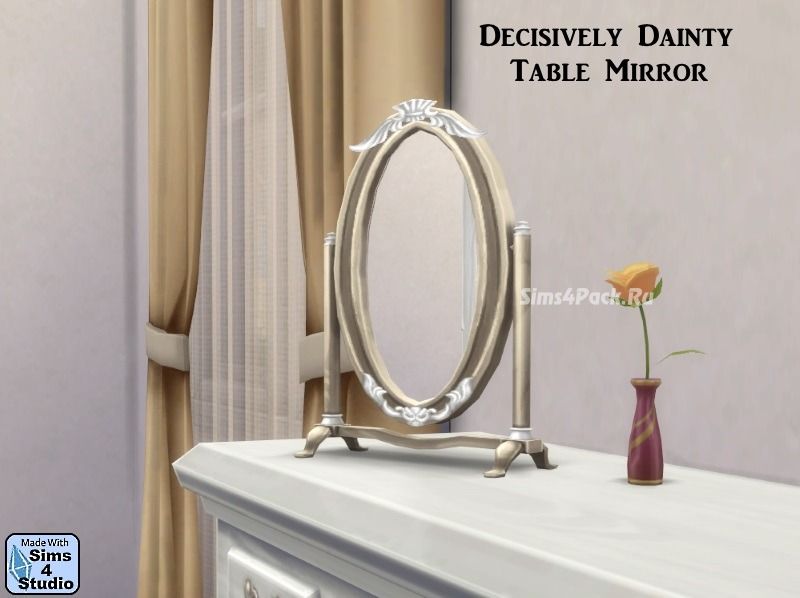 Настольное зеркало "Decisively Dainty Table Mirror"