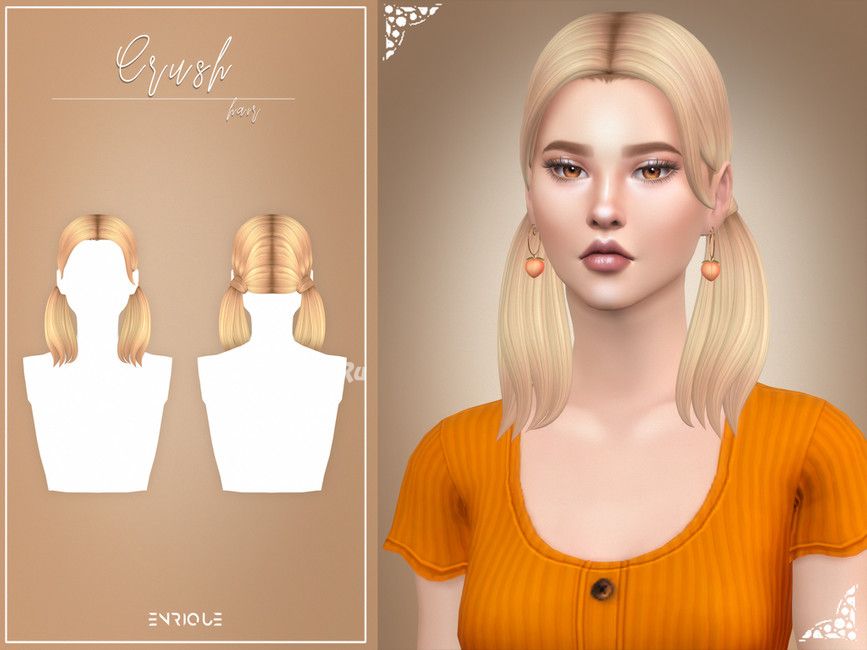Женская прическа "Crush Hairstyle"