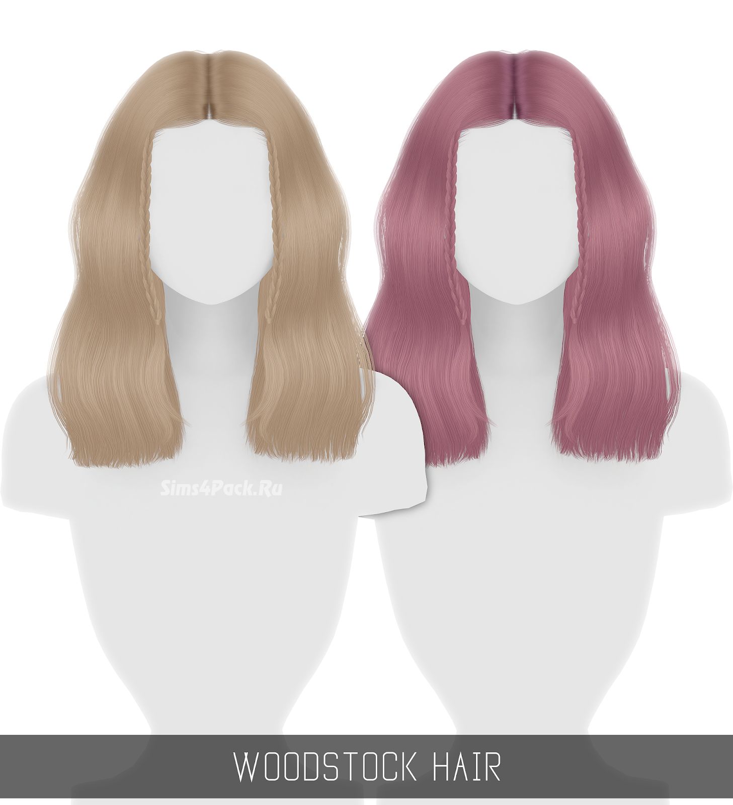 Прическа для женщин, детей и тоддлеров "WOODSTOCK HAIR"