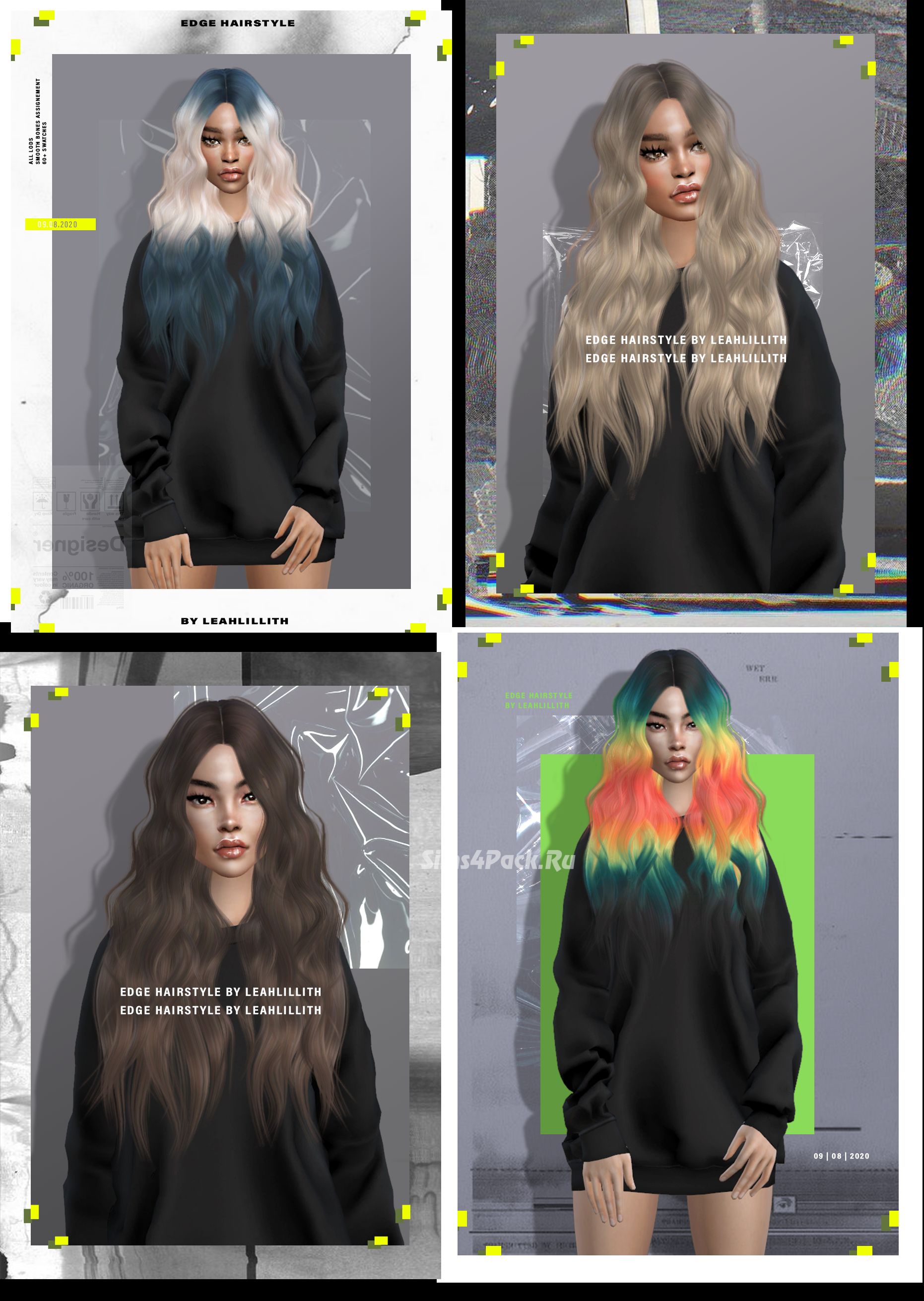 Женская прическа "EDGE HAIRSTYLE"