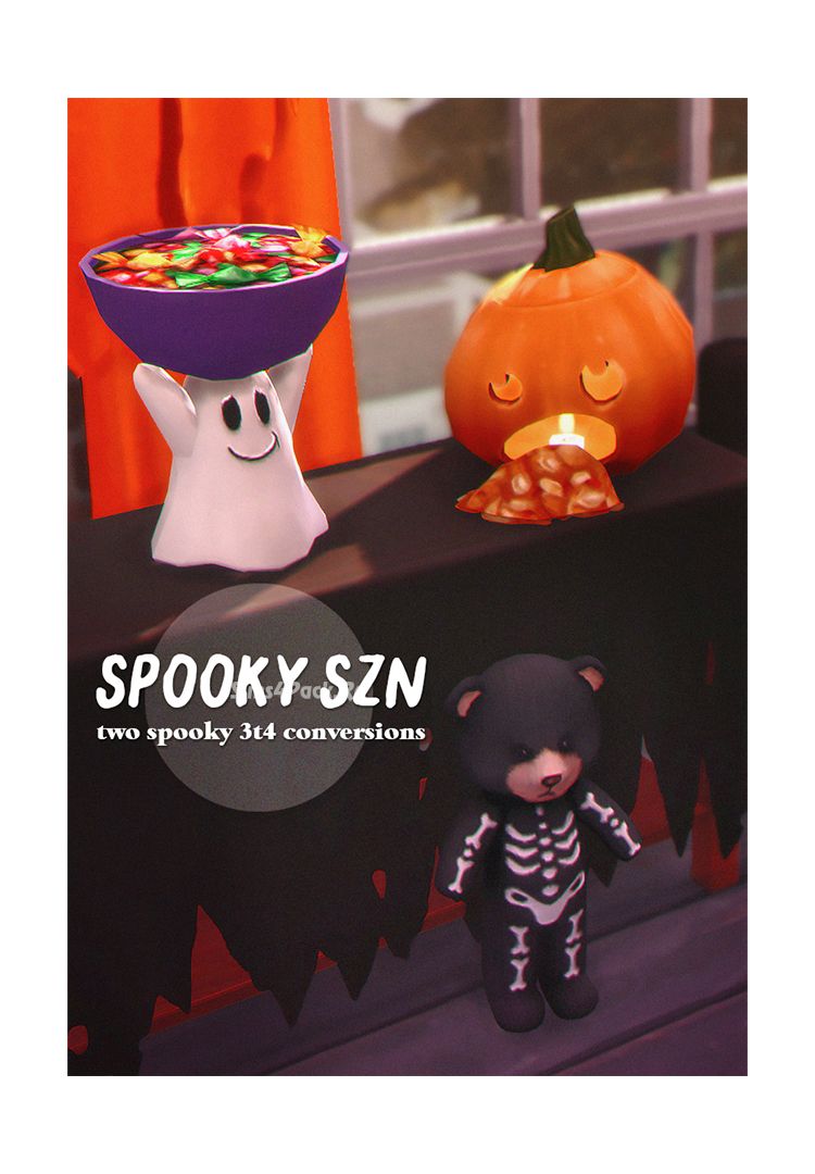 Сет для Хэллоуина "spooky szn"