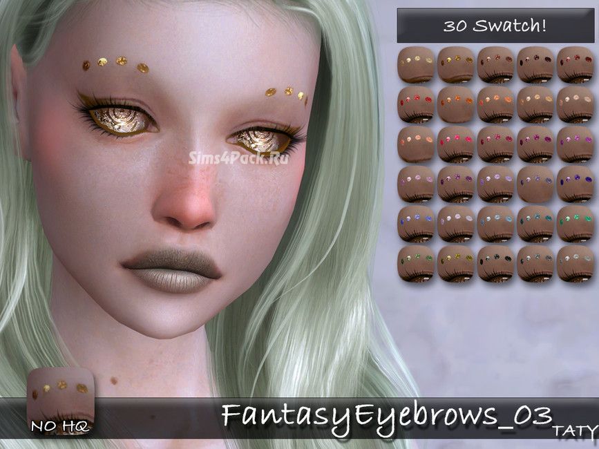 Брови "Fantasy Eyebrows 03"