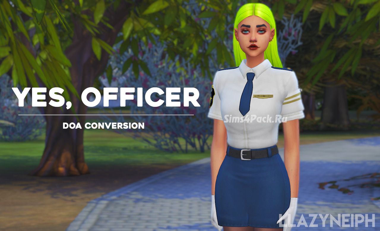Костюм полицейского "YES, OFFICER"