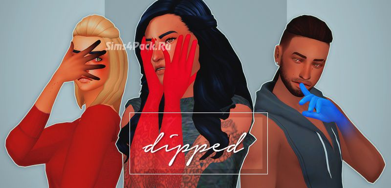 Цветные руки "DIPPED GRADIENTS"