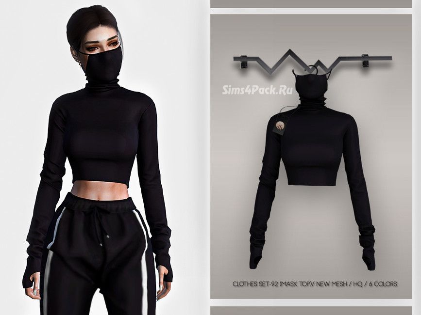Водолазка и маска "Clothes SET-92"