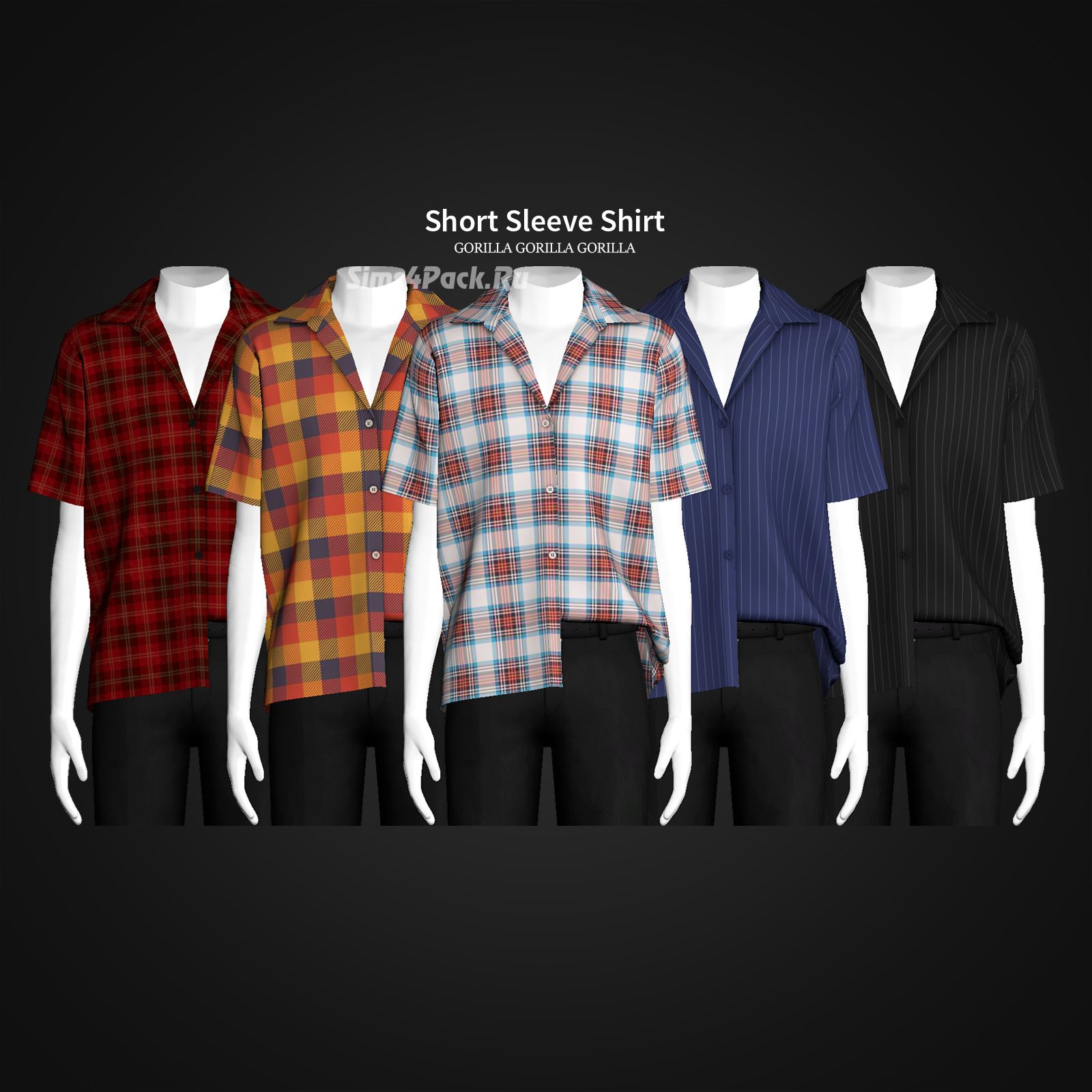 Мужская рубашка "Short Sleeve Shirt"