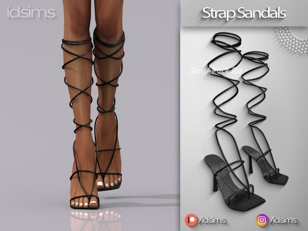 Сандалии "strap sandals"