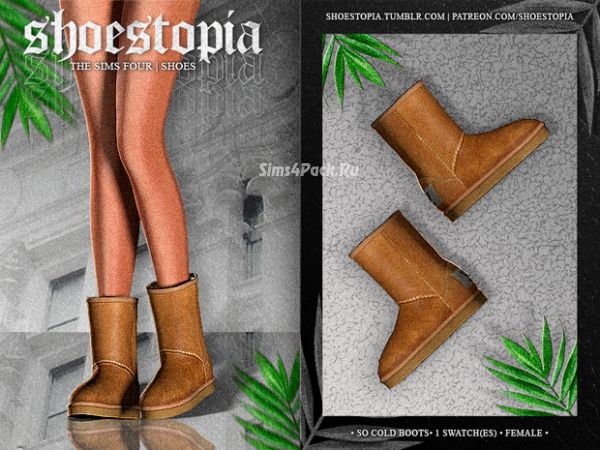 Угги "so cold shoes"