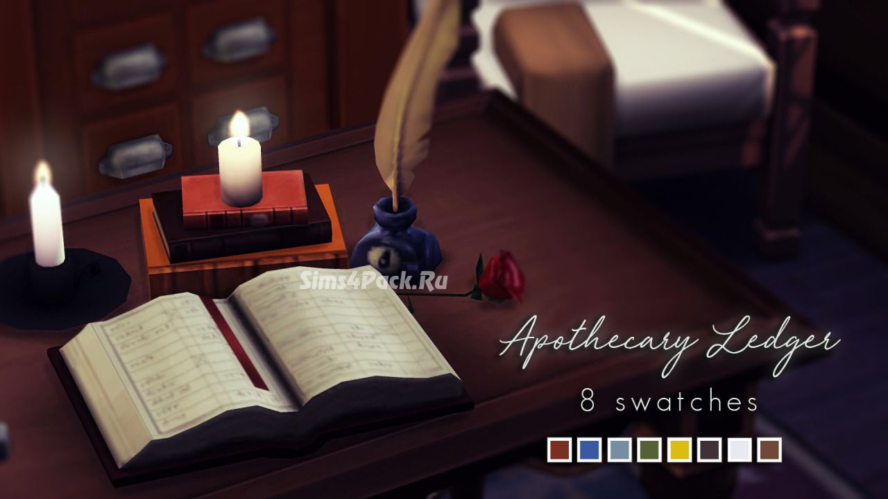 Декоративная книга "Apothecary Ledger"