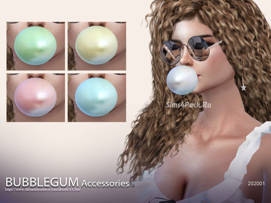 Пузырь из жвачки "bubblegum 202001"