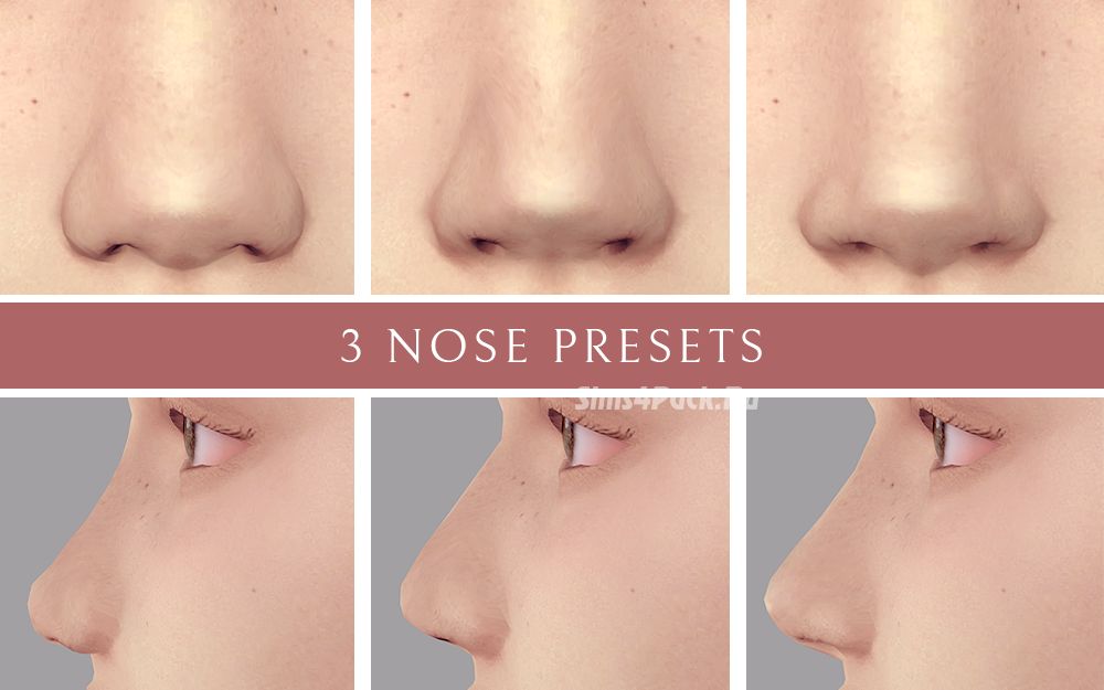 Пресеты для носа "3 Nose Presets"