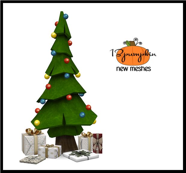 Новогодняя елка с гирляндами "Christmas Tree"