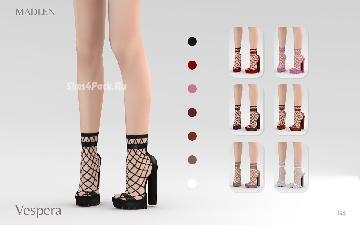 Босоножки и носочки "Vespera Shoes"