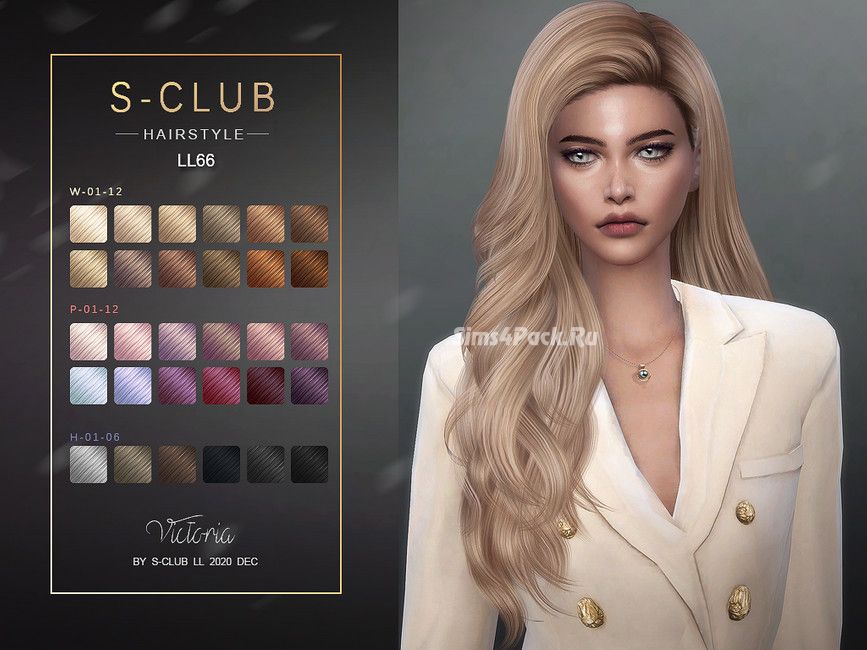 Прическа "hair_n66_ Victoria"