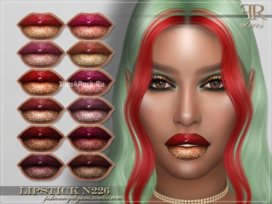 Макияж губ "FRS Lipstick N226"