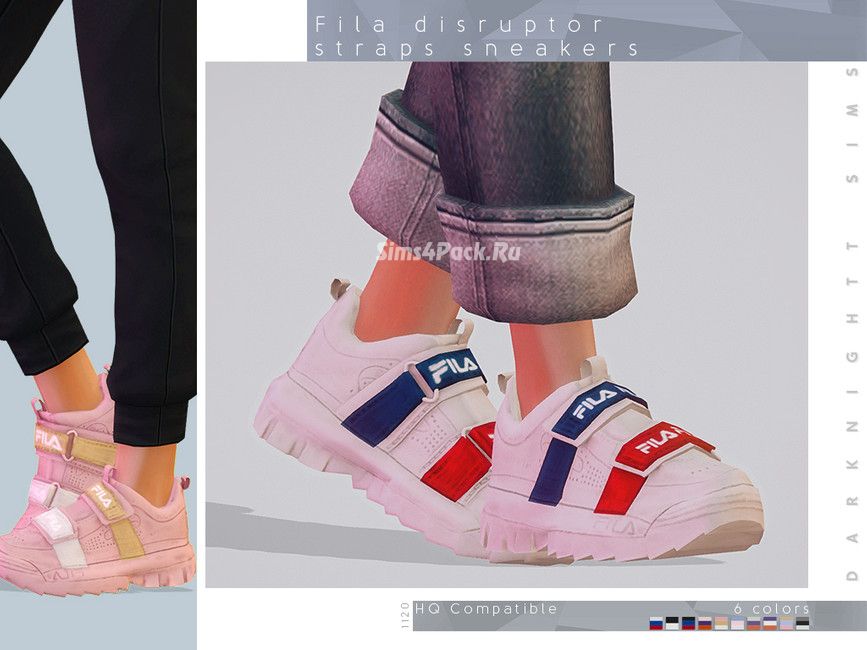 Женские кроссовки "Fila Disruptor Straps Sneakers"