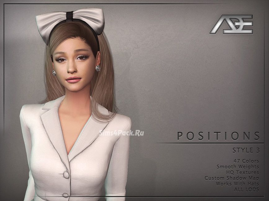 Женская прическа "Positions Style 3"