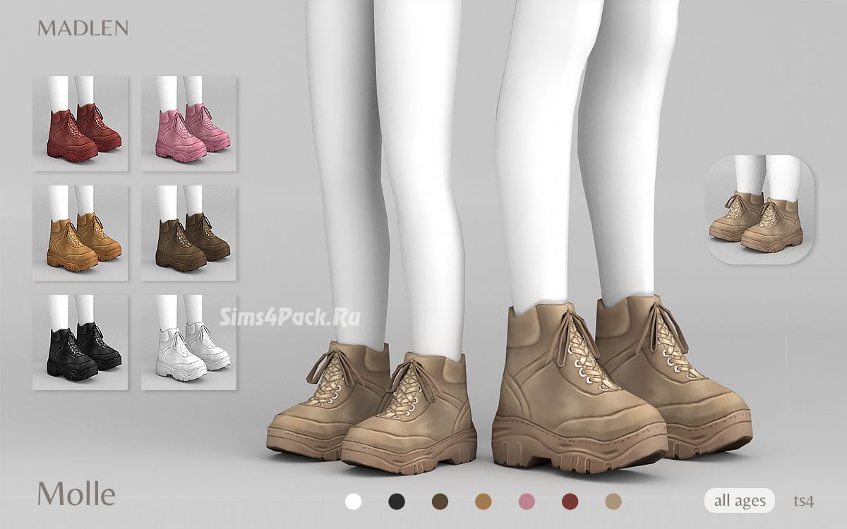 Ботинки для женщин, детей и тоддлеров "Molle Boots"