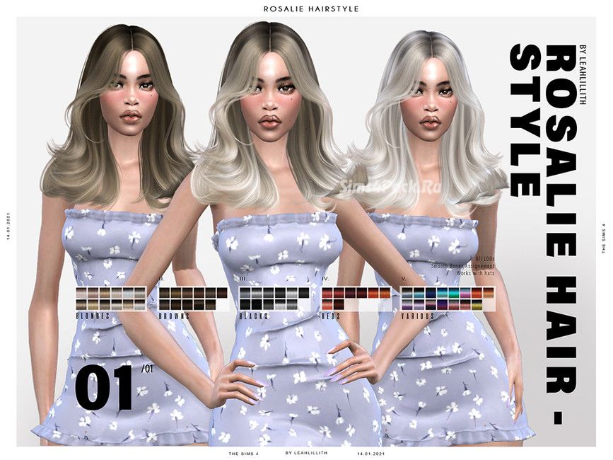 Женская прическа "Rosalie Hairstyle"