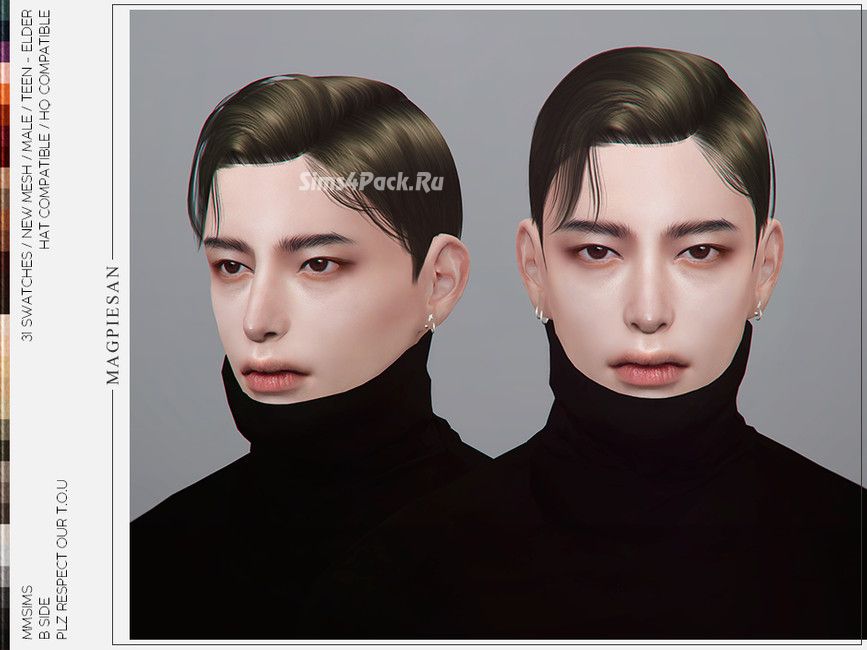 Мужская прическа "B Side Hair"
